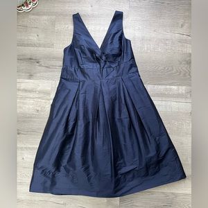 Talbots Navy Blue fancy dress, 14P